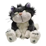 Juguete De Peluche De Lindo Gato Enojado Navidad Kawaii 30cm