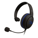 Headset Gamer Cloud Chat Ps5 Ps4 Preto Hyperx Hx-hscchs