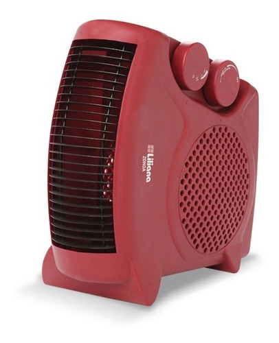 Calefactor Eléctrico  Caloventor Liliana Cfh500  Rojo 220v 