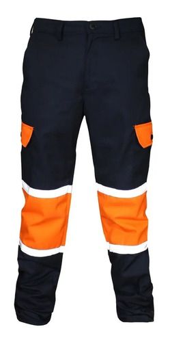 Pantalón Cargo Con Reflejantes ( Alta Visibilidad) Seguridad