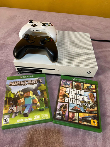 Xbox One S Con Dos Controles Y 2 Juegos