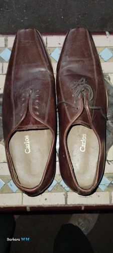 Zapatos De Vestir Carlos Talle 38 