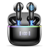 Audifonos Inalambricos Bluetooth 5.3 Led Pro De 40 Horas D