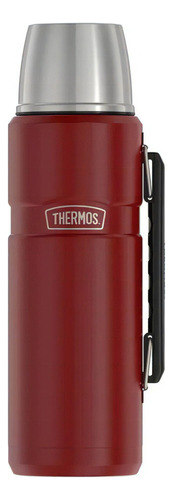 Termo Thermos 1.2lt Acero Inoxidable Cebador 24 Hs Sk2010 Color Rojo