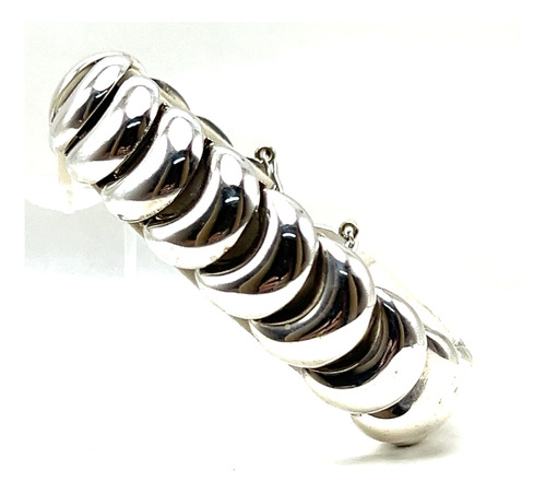 Pulsera Brazalete De Plata 900 Lunas