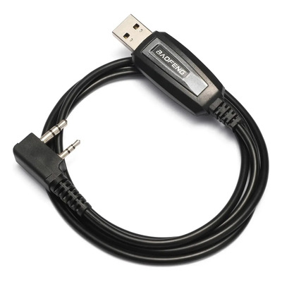 Baofeng Cable Programación Usb Radio Kenwood 888s Uv5r Uv82 Negro | Envío gratis