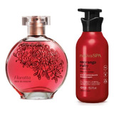 Floratta Red Blossom + Hidratante Morango Ruby Nativa Spa O Boticário