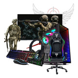 Pc Game Barato Kit Completo Gamer Amd A10 3.8ghz + Cadeira