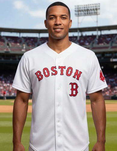 Jersey Beisbol Red Sox Boston Premium M2 | Meses sin interés