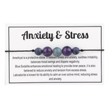 Pulsera Anti Ansiedad Estres Piedras Naturales Amistad B805