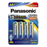 Pila Panasonic Evolta Alcalina Aa Con 48 Unidades 1.5v