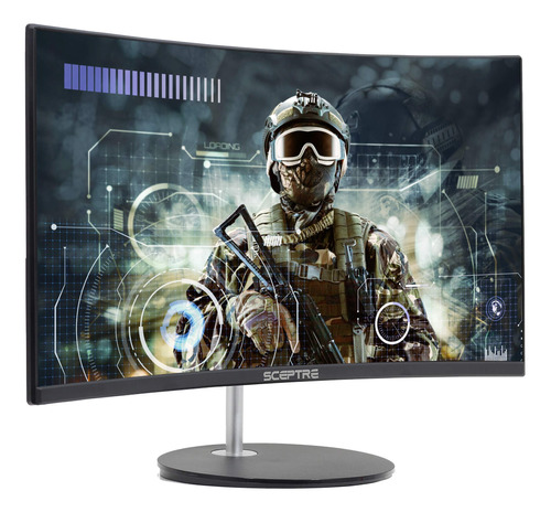 Sceptre Monitor Led Profesional Curvo De 24 Pulgadas 75 Hz .