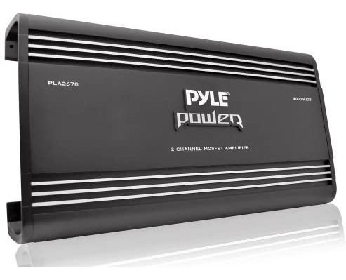 Amplificador De Coche Pyle Pla4478 4 Canales 4000w -negro