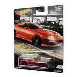 Hot Wheels Car Culture Toyota Supra 1/5, Rojo