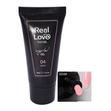 Polygel Powder Unha Gel Bisnaga Real Love 30 Ml Uv/led