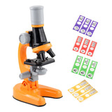 Microscopio Óptico For Niños Con Led 1200x