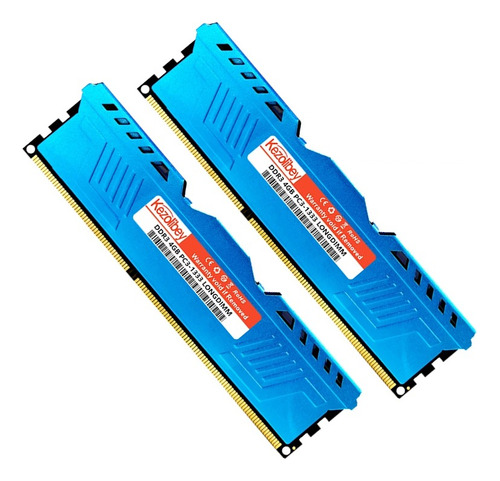 Kit Memória Ddr3 8gb 1333mhz / 1066mhz ( 2x 4gb) Gamer 775