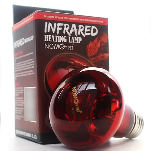 Lampada Infravermelho Aquecimento Nomoypet Nd-21 100w Réptil