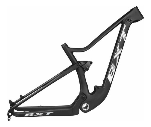 Quadro Carbono Full Suspension Aro 29 Bxt Preto Bicicleta