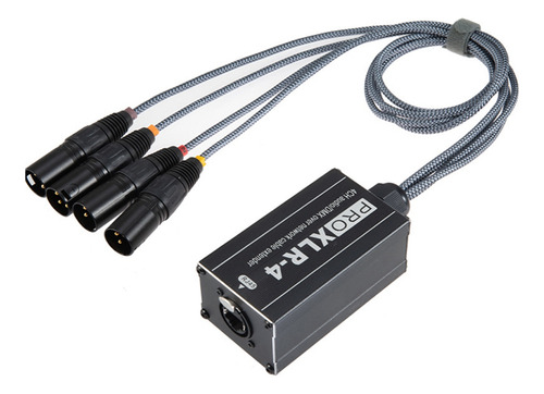 Divisor Dmx De Red De Cable De Audio Macho Rj45 A Xlr Para S