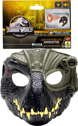 Jurassic World Mascara Indoraptor Con Luz Y Sonido Mattel