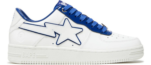 A Bathing Ape Bape Sta Low White Blue