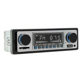 12 V 1 Din Bluetooth Vintage Radio De Coche Reproductor Mp3