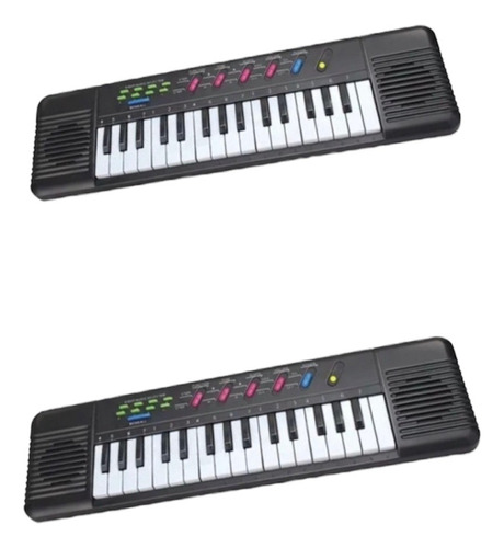 Pack X2 Piano Teclado Musical Para Niños 32 Teclas 