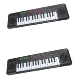 Pack X2 Piano Teclado Musical Para Niños 32 Teclas 