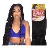 Cabelo Jumbo Jumbão Super X Tranças Box Braids 400g Oferta