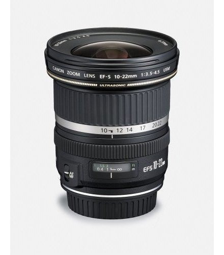 Canon Lente Zoom Ultra Gran Angular Ef-s 10-22mm F/3.5-4.5 Usm Para Cámara Eos