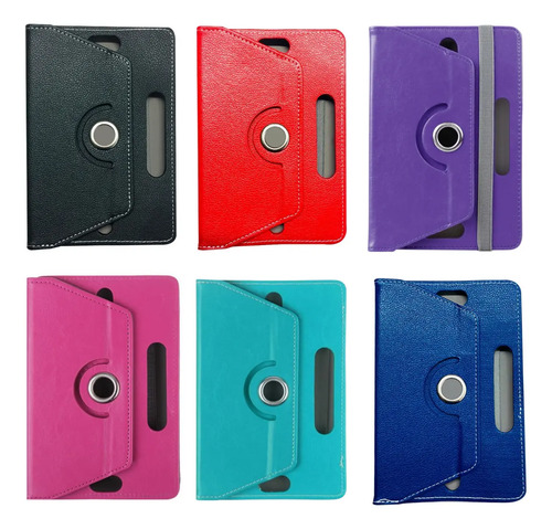 10 Piezas De Funda Giratoria 360 Universal Tablet 7 Pulgadas