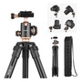 Andoer Q160sa Trípode Completo De Cámara Trípodes Con Panorá Andoer Q160sa Trípode Completo De Cámara Trípodes Con Panorá
