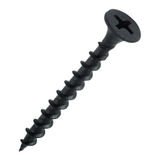 Tornillo Autoperforante Tel Madera 8 X 3 Negro X 100 Und