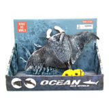 Ocean Sea World 99574 Playset 24cm Mantarraya Mar Animal