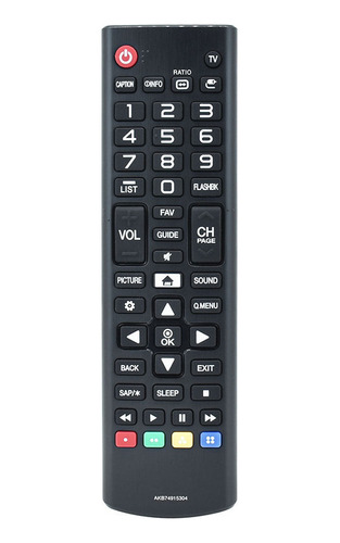 Control Remoto Akb74915304 Para Televisor LG 32lh570b-uc