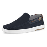 Slipon Xian Azul Para Hombre Croydon