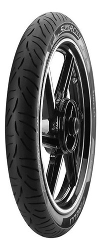 Cubierta Delantero Para Moto Pirelli Super City Para Uso Sin Cámara De 80/100-18 P 47 X 1 Unidad