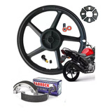 Roda Traseira Ybr Factor Fazer 125 150 2009 Yamaha Completa