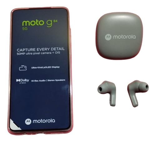 Motorola Moto G84 5g 8ram 256gb + Auriculares Moto Buds 135
