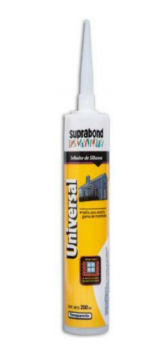 Silicona Sellador Universal Blanca Suprabond X 280 Ml