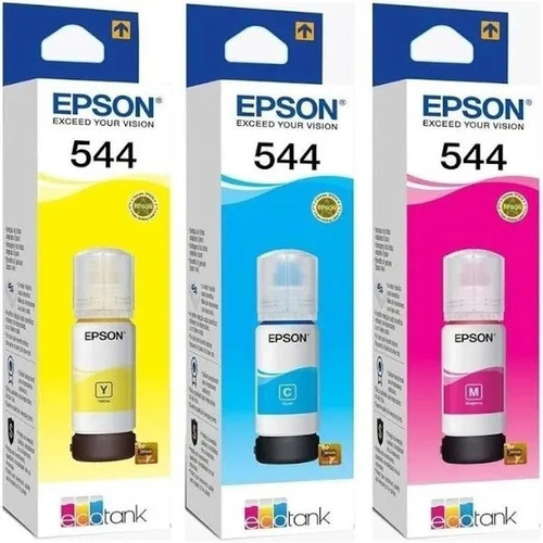 Tinta Original Epson L3150 L3110 T544 3150 3110 03 Cores