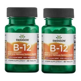 Vitamina B12 Sublingual Methylcobalamin Pack 2x Ultra5000mcg