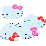 Set Posavasos Silicona Hello Kitty 4 Unidades