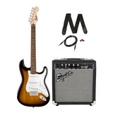 Guitarra Fender Squier Stratocaster Frontman 10g Sunburst