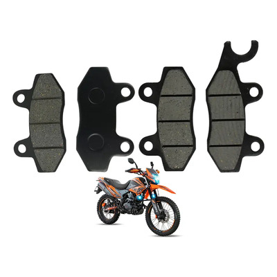 Balatas Delanteras Y Traseras Veloci Xeverus 250 Xeverus 300 | Meses sin interés