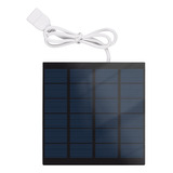 Cargador De Teléfono Solar Con Luz De Camping De 1,5 W