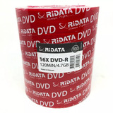 Dvd-r Ridata 4.7 Gb 600 Discos