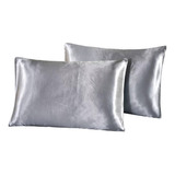 Funda De Satin Seda Saten Almohada Suave Brillante (1)