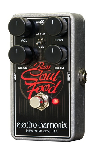 Pedal Electro Harmonix Nano Bass Soul Food Transparent